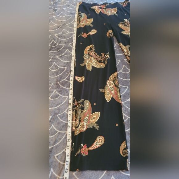 Vince Camuto Paisley Spice Knit slip on Pants Sz XXS - Picture 6 of 10